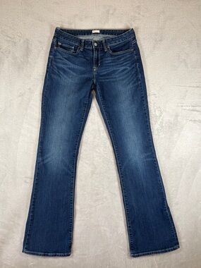 GAP Dark Blue Long and Lean Jeans Women's 28 Long Tall
